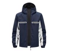 Blouson Bomber Hiver Homme Blouson Veston Chaud Randonnée Blanc 4xl Mesure Personnalisable Ciel Feutre Compressible Grand Complet Imitation Habit Qualité Ms Semi Bleach