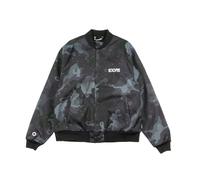 Blouson Bomber Homme Camo Varsity Jacket Noir BLACK S