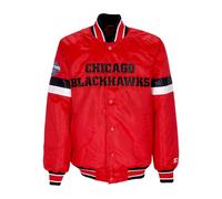 Blouson Bomber Homme NHL Home Game Satin Jacket Chibla Original Team Colors ORIGINAL TEAM COLORS XL
