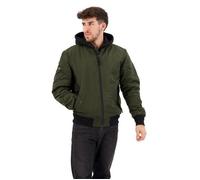 Blouson Ã capuche Superdry Military MA1 Vert M