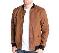 Blouson Bombers - KAPORAL - REIKA - Brun Foncé - Taille L - 100% Viscose S
