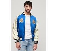 Blouson bordÃ© Superdry Suikajan Bleu XL