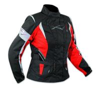 Blouson Cordura Tissu Femme Impermeable Respirant Protections CE Coudes Epaules