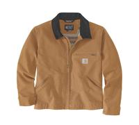 Carhartt Duck Detroit Rugged Flex Detroit, veste en textile L Marron Clair/Noir Marron Clair/Noir