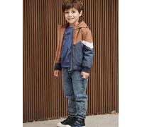 Blouson coupe-vent garçon colorblock colorblock chamois 10A