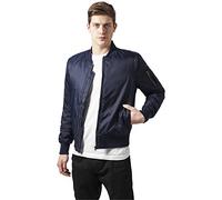 Urban Classics Basic Bomber Jacket Homme, Bleu marine (155)., S