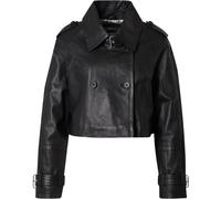 Blouson cuir femme Freaky Nation Good Point Noir L