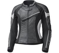 Held Debbie II Blouson en cuir de moto perforé pour femmes, noir-blanc, taille 36