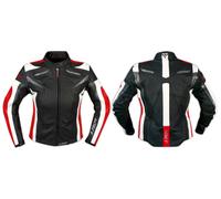 Blouson Cuir Femme Motard Sport Racing Protections Hot Life Thermique Renfort