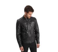 Blouson cuir Iron & Resin Gafino Lamb Vita Noir S