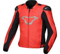 Blouson cuir MACNA AVIANT AIR rouge-noir 54