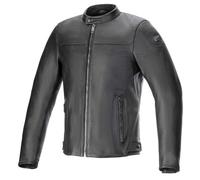 Alpinestars Blouson moto Blacktrack en cuir Noir XL