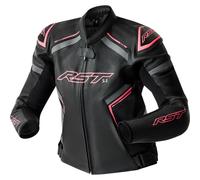 Blouson cuir moto femme RST S1 D3O Noir M