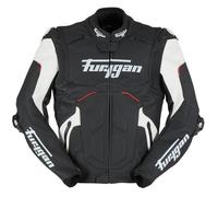 Blouson cuir moto Furygan Raptor Evo 2 - noir/blanc/rouge - XL S