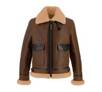 Blouson cuir moto Helstons Bombardier Thunder - marron S