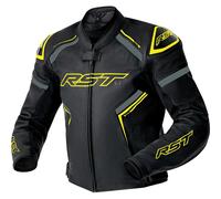 Blouson cuir moto RST S1 D3O Jaune L