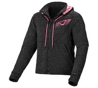 Blouson de moto Femme Macna District Black Print
