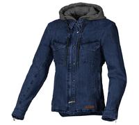 Blouson de moto Femme Macna Inland Blue / Brown