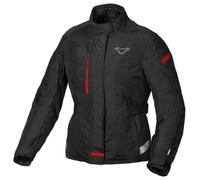 Blouson de moto Femme Macna Nivala Imperméable Black / Red
