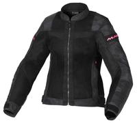 Macna Blouson moto femme Velotura Noir/Gris/Camouflage XS