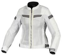 Macna Veste moto textile Velotura Gris Femme Taille XS