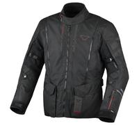 Macna Air Hybrid 2.0 Veste textile de moto imperméable, noir, Taille 5XL