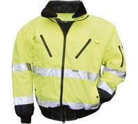 Blouson de sécurité style aviateur 5-en-1 Leipold Doehle 4005781089400 Taille du vêtement=S Taille=S EN 471, classe 2