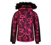 Blouson de ski ding rose bonbon / noir 3/4A