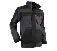 Blouson de travail bicolore LMA Ceramique - Gris / Noir XXXL