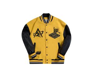 Blouson doublÃ©e Los Angeles Lakers Austin Reaves Jaune 2XL