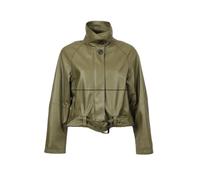 Blouson en cuir femme Oakwood Lovely Vert M