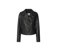 Blouson en cuir femme Pepe Jeans Silvia Noir S