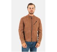 Blouson en cuir Kaporal Soma Beige - Homme - Adulte S
