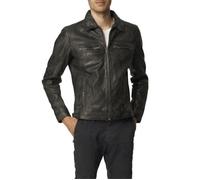 Blouson en cuir LOTHAIRE L Le Temps des Cerises Noir XL