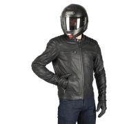 Richa Daytona 2, veste en cuir 64 Noir Noir
