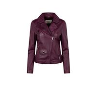 Blouson en cuir zippÃ© femme Oakwood Samba Violet XS