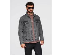Blouson en Jean - Ombre - Pour Homme - Gris S