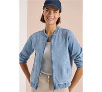 Blouson en jean zippé