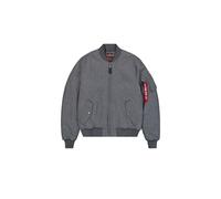 Blouson en laine Alpha Industries MA-1 ArgentÃ© XL