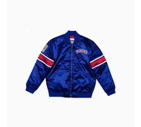 Blouson en satin Ã©pais Philadelphia 76ers Bleu L