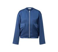 Blouson en satin avec épaules tombantes femme s.Oliver Bleu 48