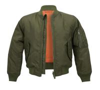 Brandit Veste MA1 Enfants Vert 122-128 cm