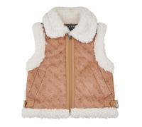 Blouson enfant filles Guess FAUX SUEDE VEST Marron 8 ans