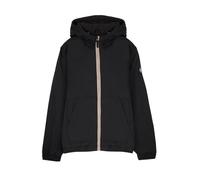 Blouson enfant - Teddy Smith - B-hort jr - Noir - Zip central - Capuche 12 ans