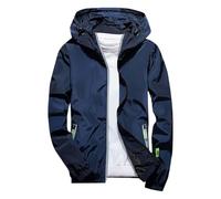 Blouson Ete Homme Vestes demi-saison Hiver Blousons d'aviateur course Manteaus en softshell coton col montant poches Transition militaire cargo style décontracté manches longues