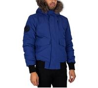 Blouson Everest Parka Superdry pour homme, Bleu XL