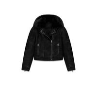 Blouson femme Guess New Darcey Biker Noir M