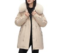 Blouson Femme Hiver Manteau Grande Taille Women S Solid Long Down Winter Soft Thickened Warm Removable One Dress Three Ways To Wear Veste Hiver Femme Chaude Veste Chic White M