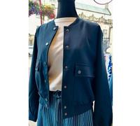 Blouson femme Ichi Folavi Bleu 34