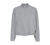 Ichi - SweaT-shirt zippé - Femme - Sweatshirts et sweats à capuche - Gris - Taille: 44 FR